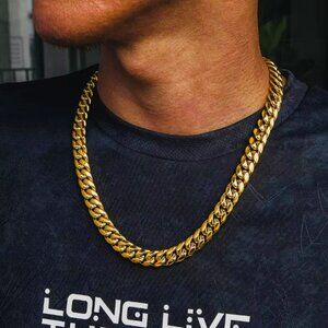 Gold plated Chain Necklace for Men